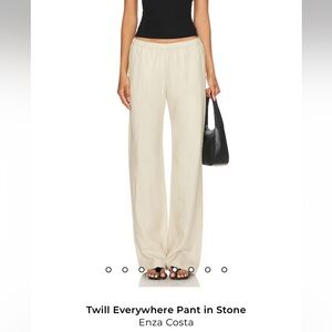 Enza Costa Twill Everywhere Pant Stone size 1 medium
